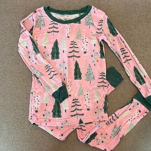 Little Sleepies pink Christmas